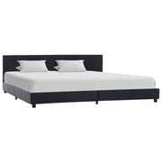 Bedframe kunstleer zwart 180x200 cm