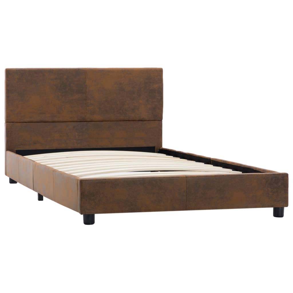 Bedframe Kunstsuède 90 x 200 cm