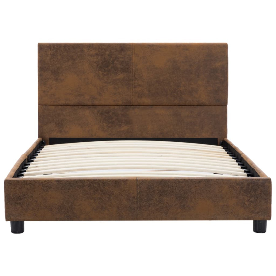 Bedframe Kunstsuède 90 x 200 cm