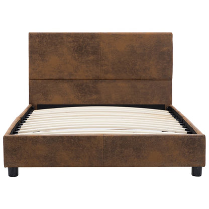 Bedframe Kunstsuède 100 x 200 cm