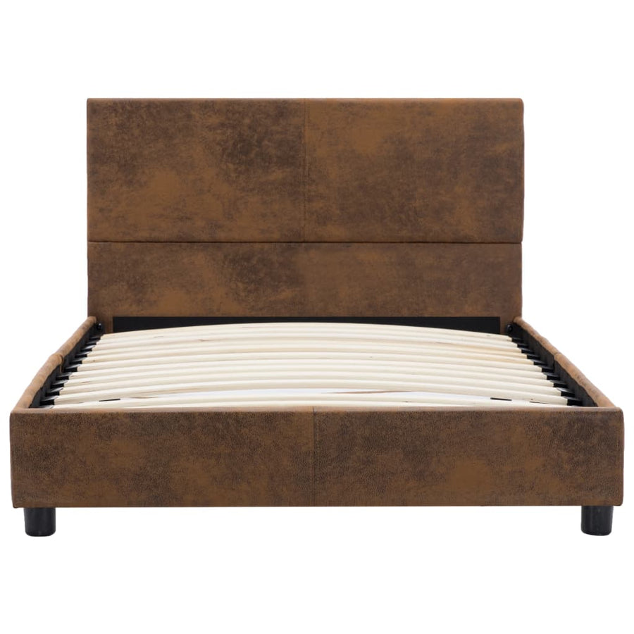 Bedframe Kunstsuède 100 x 200 cm