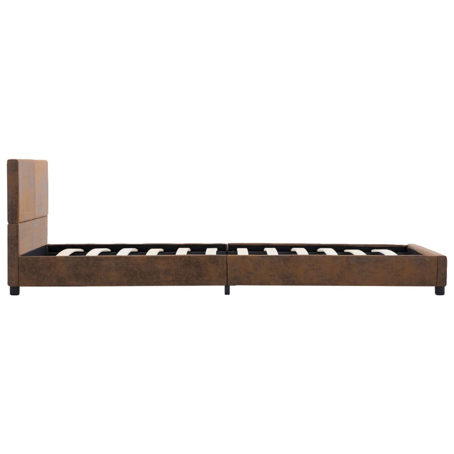 Bedframe Kunstsuède 100 x 200 cm