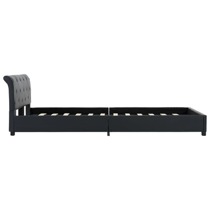 Bedframe Kunstleer Zwart 120X200 Cm 120 x 200 cm