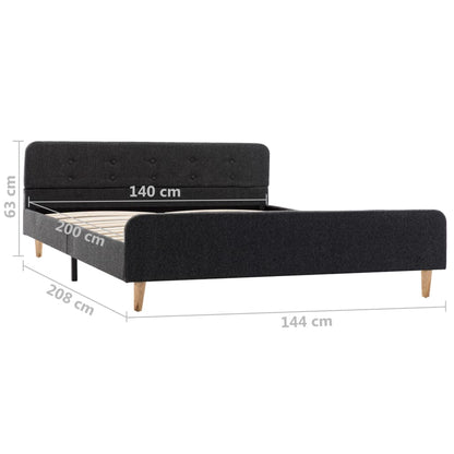 Bedframe Jute 140 x 200 cm