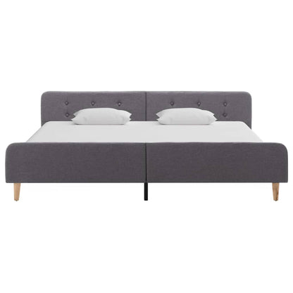Bedframe Stof Lichtgrijs 180X200 Cm 180 x 200 cm