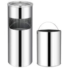 Hotel Ashtray/Waste Bin 30 L Stainless Steel