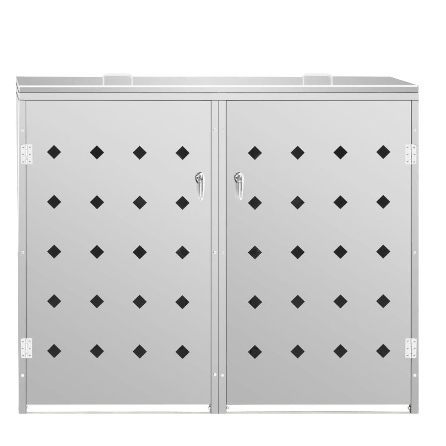 Containerberging Dubbel 240 L Roestvrij Staal 2 containers