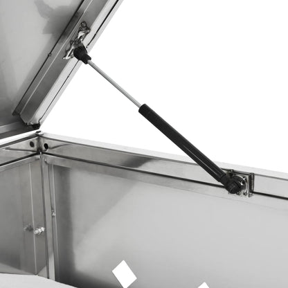 Containerberging Vierdubbel 240 L Roestvrij Staal 4 containers