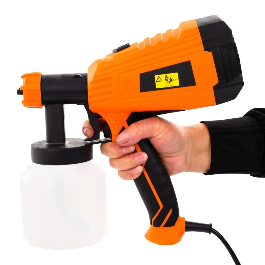 Verfspuit Elektrisch Met 3 Mondstukken 500 W 800 Ml