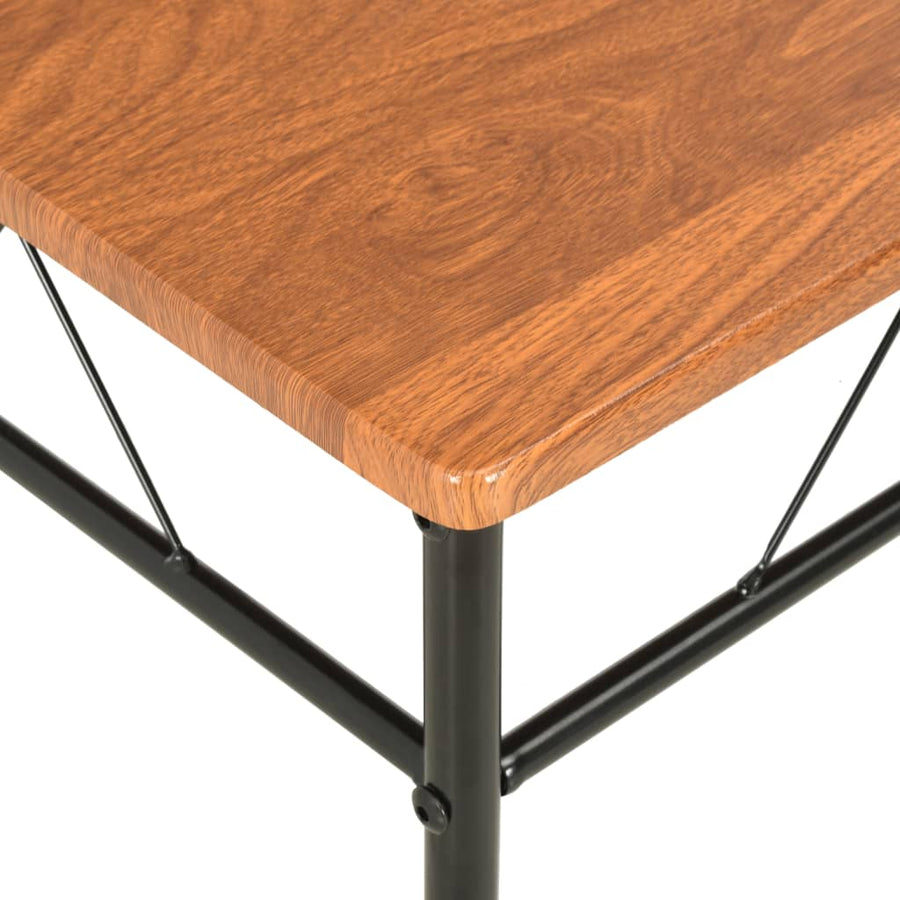 Eetkamerstoelen Mdf Bruin 4