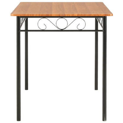 Eettafel 120X70X75 Cm Mdf Bruin