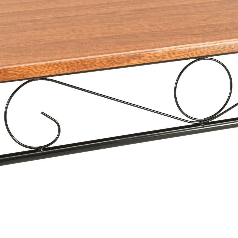 Eettafel 120X70X75 Cm Mdf Bruin