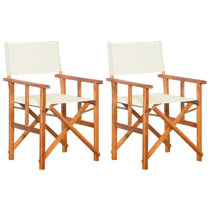 Regisseursstoelen Massief Acaciahout 2