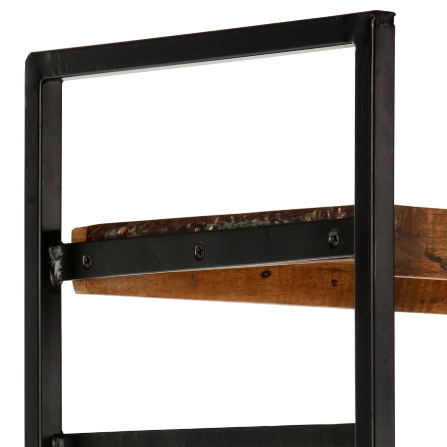 Boekenkast Met 4 Schappen 80X30X80 Cm 1 massief gerecycled hout