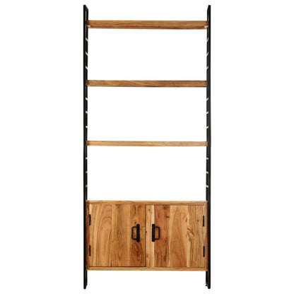 Boekenkast Met 4 Schappen 80X30X80 Cm Massief acaciahout