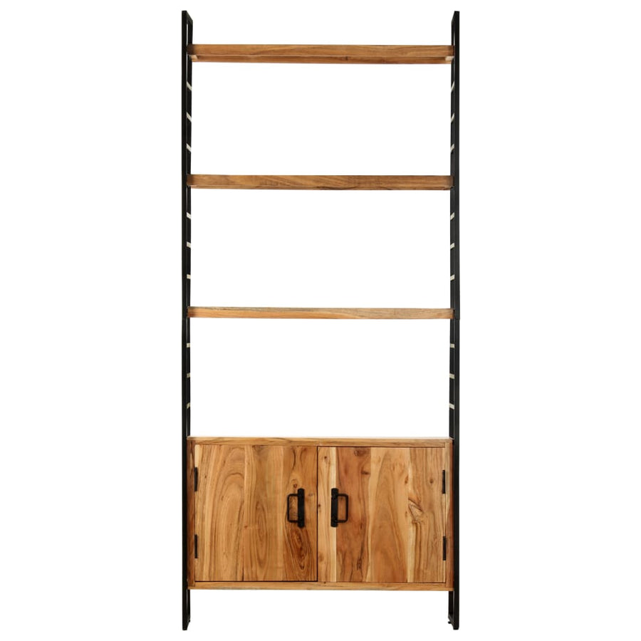 Boekenkast Met 4 Schappen 80X30X80 Cm Massief acaciahout