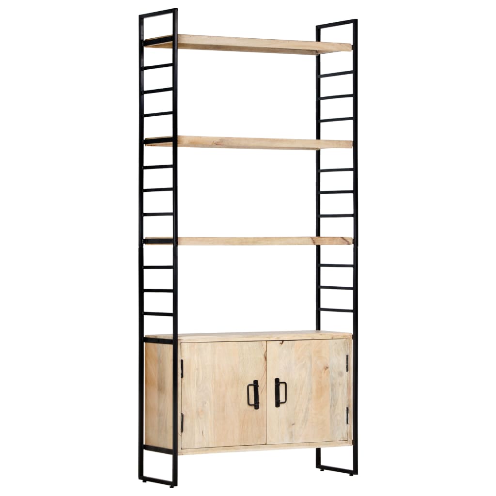 Boekenkast Met 4 Schappen 80X30X80 Cm massief mangohout