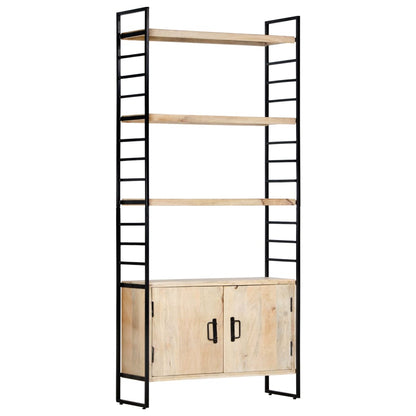 Boekenkast Met 4 Schappen 80X30X80 Cm massief mangohout