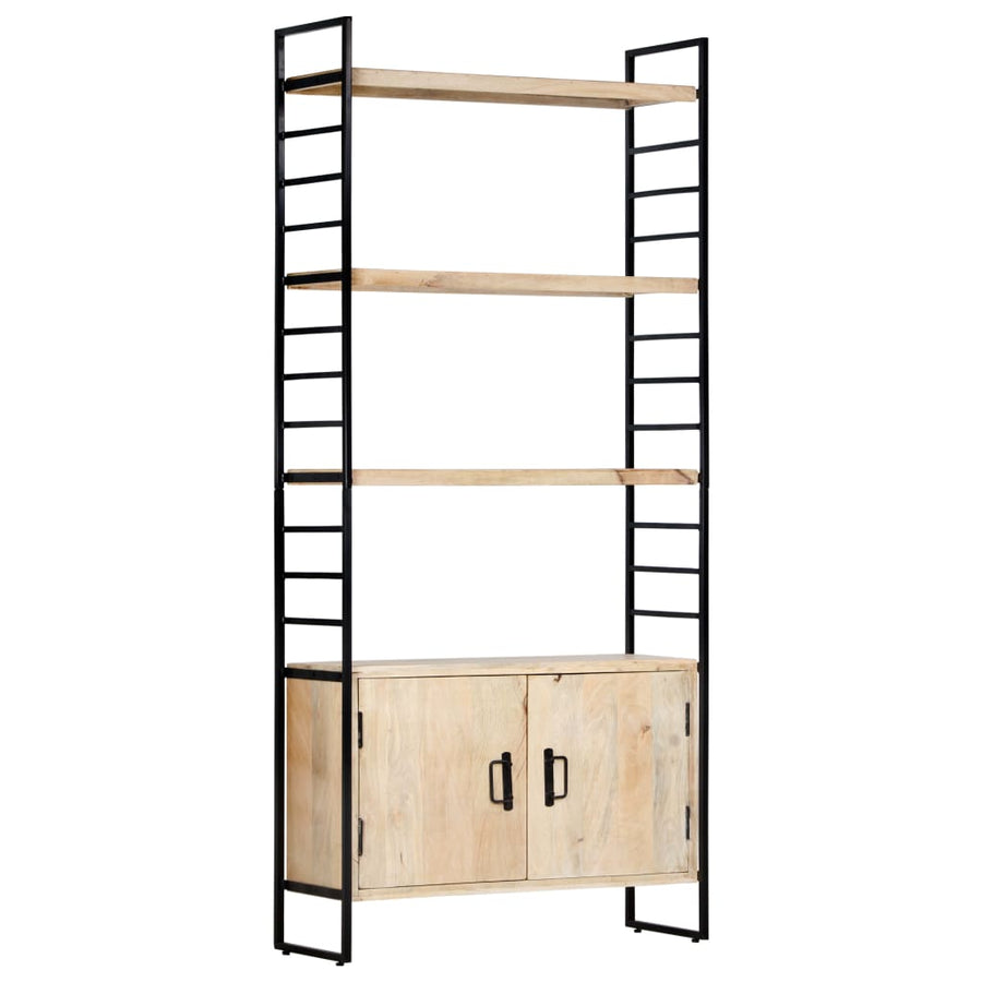 Boekenkast Met 4 Schappen 80X30X80 Cm massief mangohout