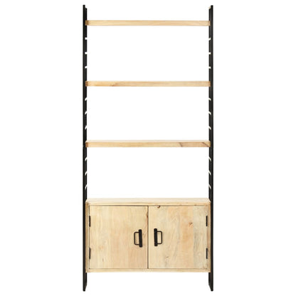 Boekenkast Met 4 Schappen 80X30X80 Cm massief mangohout
