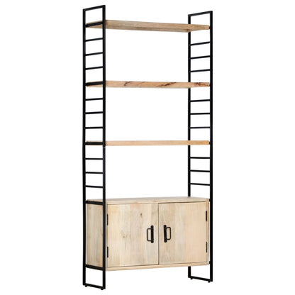 Boekenkast Met 4 Schappen 80X30X80 Cm massief mangohout