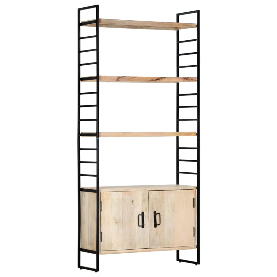 Boekenkast Met 4 Schappen 80X30X80 Cm massief mangohout