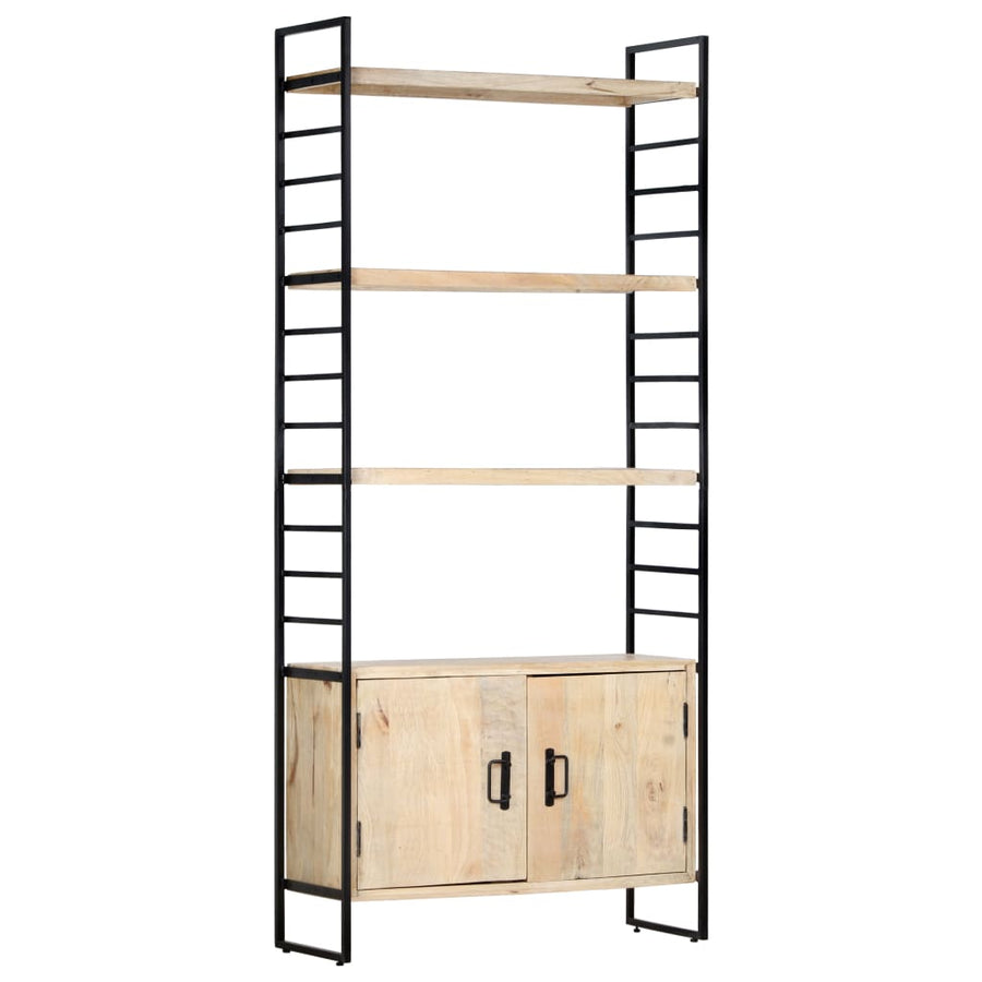 Boekenkast Met 4 Schappen 80X30X80 Cm massief mangohout