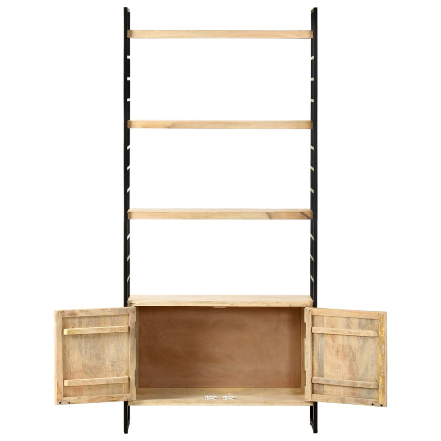 Boekenkast Met 4 Schappen 80X30X80 Cm massief mangohout