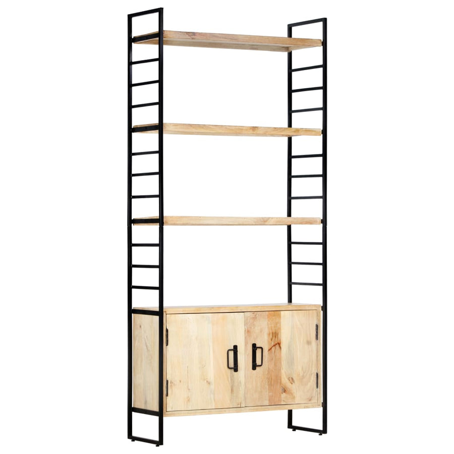 Boekenkast Met 4 Schappen 80X30X80 Cm massief mangohout