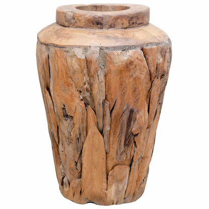 Decoratievaas 40x60 cm massief teakhout