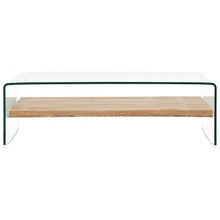Salontafel Gehard Glas Transparant 98 x 45 x 31 cm