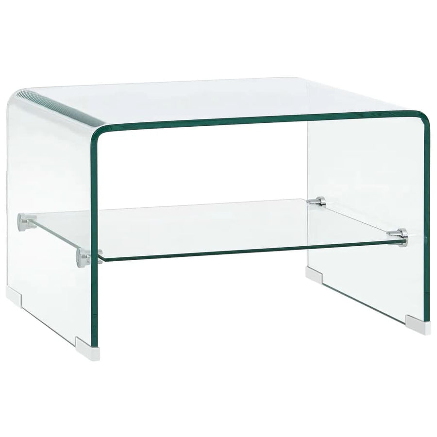 Salontafel Gehard Glas Transparant 50 x 45 x 33 cm