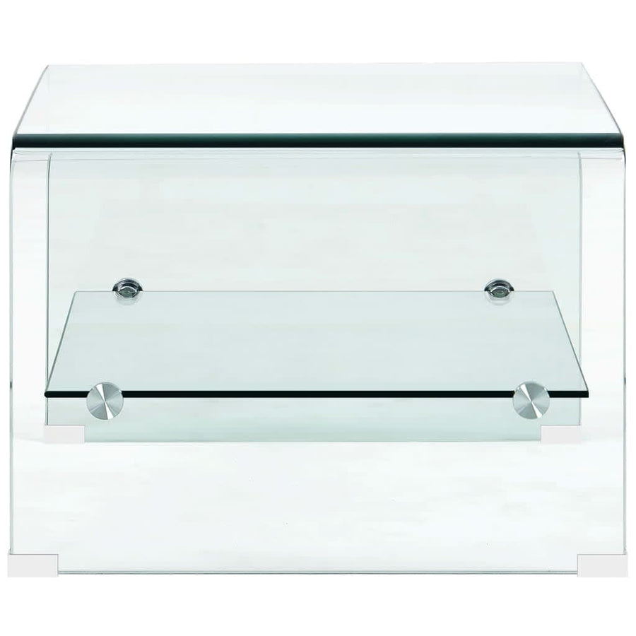 Salontafel Gehard Glas Transparant 50 x 45 x 33 cm