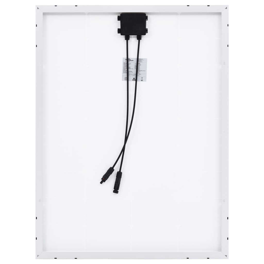 Zonnepanelen 2 St 100 W Monokristallijn Aluminium En Glas