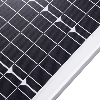 Zonnepanelen 2 St 100 W Monokristallijn Aluminium En Glas