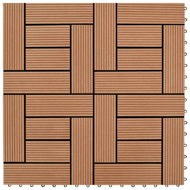 St Terrastegels 30X30 Cm 2 M² Hkc 22 Bruin Patroon 2