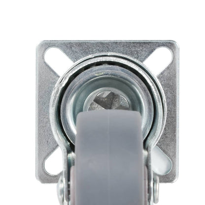 12 st Zwenkwielen 50 mm