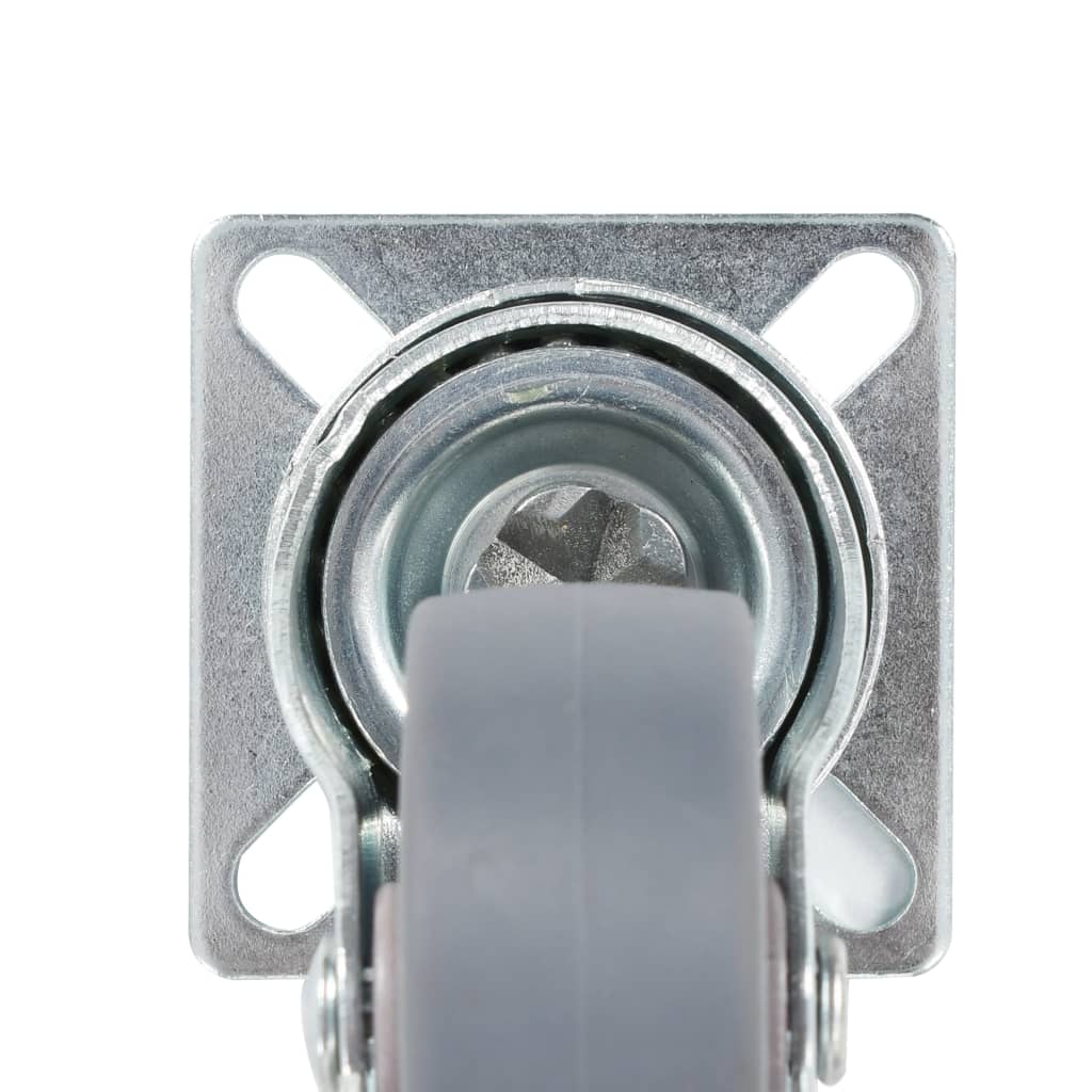 16 st Zwenkwielen 50 mm