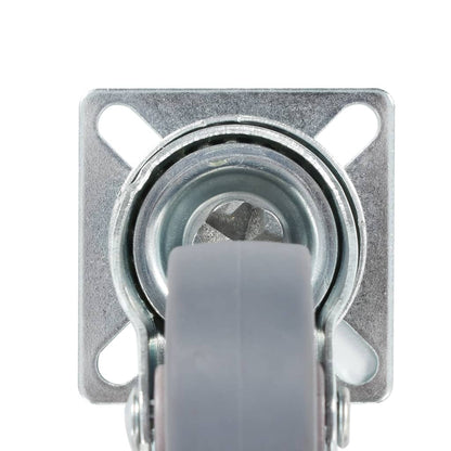 16 st Zwenkwielen 50 mm