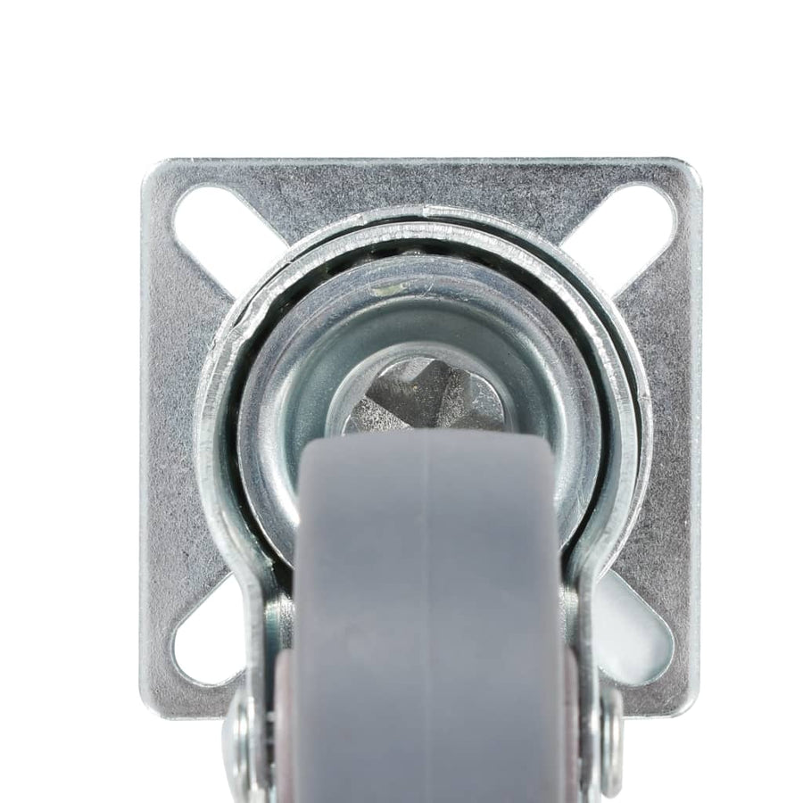 16 st Zwenkwielen 50 mm