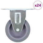 Wielen vast 75 mm 24 stuks