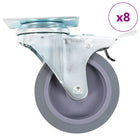 8 Swivel Casters 75 mm