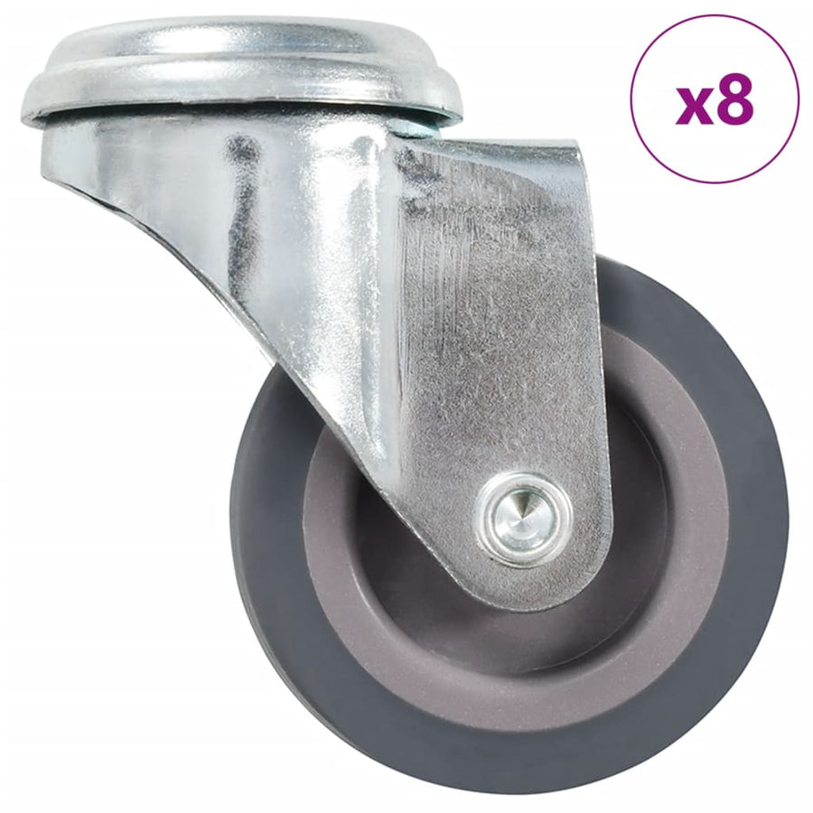 Zwenkwielen Met Boutgaten 50 Mm 8