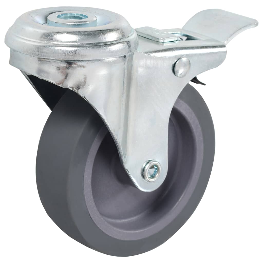 Zwenkwielen Met Boutgaten 75 Mm 24