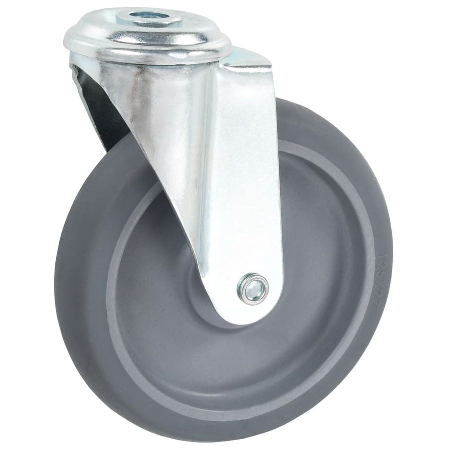 Zwenkwielen Met Boutgaten 125 Mm 8