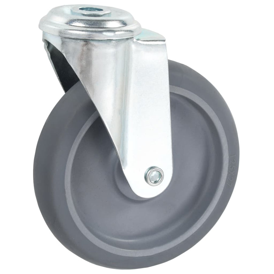 Zwenkwielen Met Boutgaten 125 Mm 32