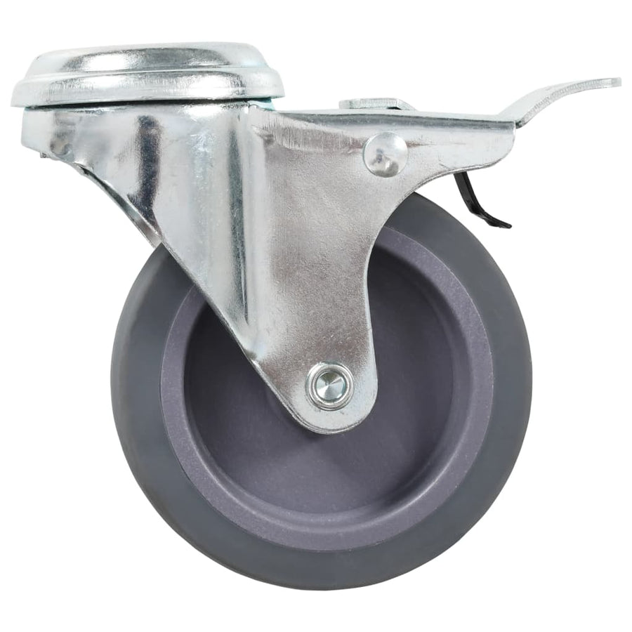 Zwenkwielen Met Boutgaten 75 Mm 12