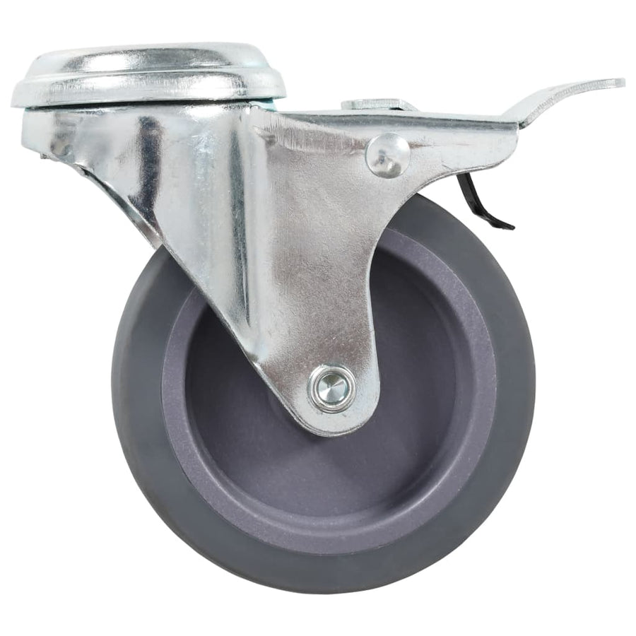 Zwenkwielen Met Boutgaten 75 Mm 16