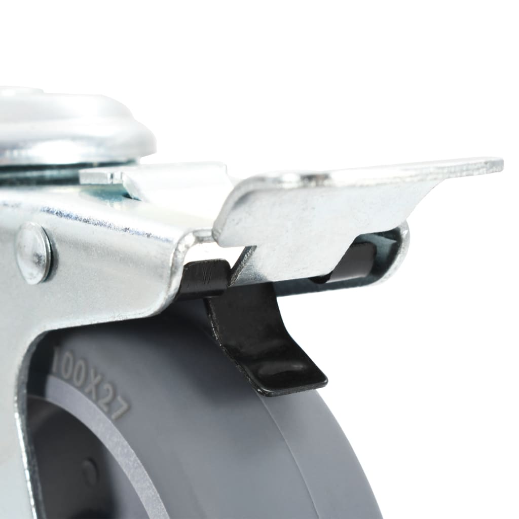 Zwenkwielen Met Boutgaten 100 Mm 8