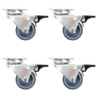 8 pcs Swivel casters double 50 mm